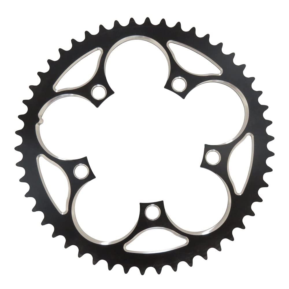 MYEEI Road Bicycle 110 BCD Chain Wheel Parts Crankset Folding Bike Chainring 34T 36T 39T 42T 44T 46T 48T 50T 52T 53T Gear Disc (Color : 50T)