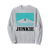 Turquoise Junkie Turquoise Gemstone Lovers Vintage Style Sweatshirt view 1