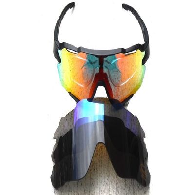 GALAXY Mountain Baseball Cycling Fishing Golfing Sport Bike Motorcycle Sunglasses -100% UVab Protection With 3 Color Lenses
