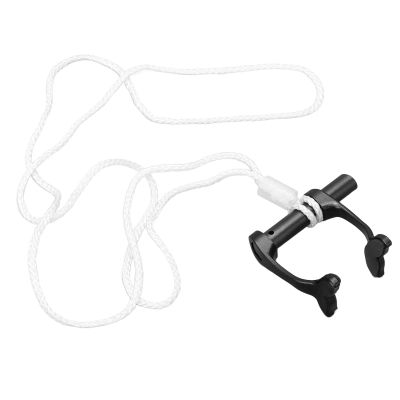 Shanrya Swimming Nose Plug, Nose Clip for Swimming, Accurate Free Diving Nose Clip 25 Degree Angle Adjustable Anti Lost with Neck Strap for Diving Beginner