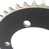 MYEEI Fixed Gear Single Speed Bicycle Chainring Track Bike Chainwheel 144 BCD 44T 46T 48T 50T 52T 53T Chain Ring Fixie Single Speed (Color : 46T) view 4