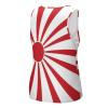 BAIKUTOUAN Japanese Rising Sun Flag Men's Tank Top Casual T-Shirts Sleeveless Funny Tees Beach Shirt Print view 3