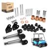 10L0L Deluxe Golf Cart Front King Pin Repair Kit for Club Car DS Gas & Electric Models 1993-UP Kingpin Spindle Bushing Kits view 1