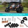 10L0L Deluxe Golf Cart Front King Pin Repair Kit for Club Car DS Gas & Electric Models 1993-UP Kingpin Spindle Bushing Kits view 2