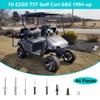 10L0L Golf Cart Complete Body Metal Rivet Hardware Kit for 1994+ EZGO TXT Gas/Electric with Extra 10 PCS Plastic Fastener Tree Rivets view 3