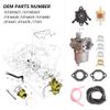 10L0L Golf Cart Carburetor Fuel Pump Kit for 1998-UP Club Car DS Precedent Turf Carryall FE290 Kawasaki Engines Carb 101805601 101905601 17561 1016438 1016439 1016440 1016441 1016478 view 3