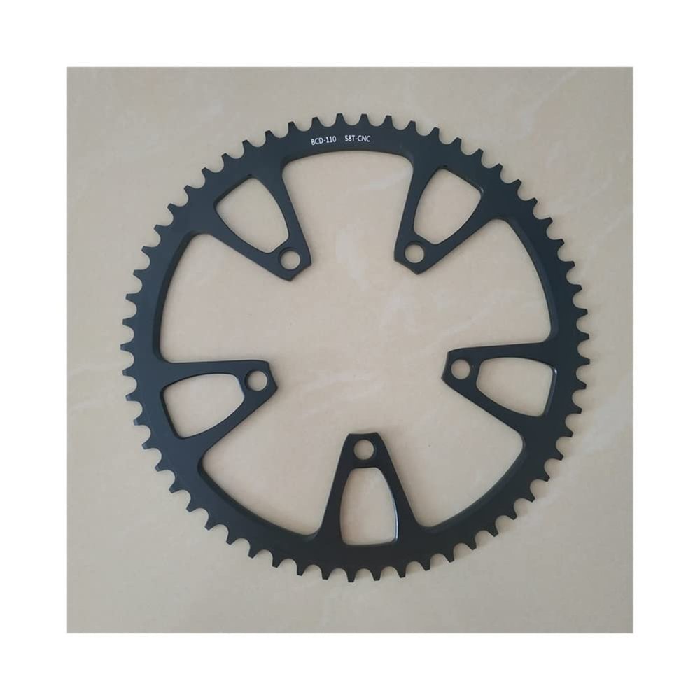 MYEEI Road Bike Chainring Round 110 BCD Wide Narrow Tooth 42T 50T 52T 53T MTB Chainwheel Folding Bicycles 9/10/11/12 Speed (Color : 50T)
