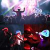 LED Optical Fiber Light-Emitting hat Club Trend Black and White Couples Light-emittingoutdoor Light Cap Baseball Cap (Black-LED Seven Color) view 4