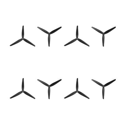 8PCS HQProp 9X4X3 Black (4CW+4CCW) for MacroQuad