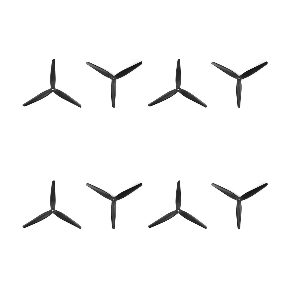 8PCS HQProp 9X4X3 Black (4CW+4CCW) for MacroQuad