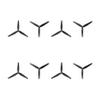 8PCS HQProp 9X4X3 Black (4CW+4CCW) for MacroQuad view 1