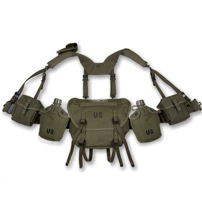 M1956 M1961 Equipment Vietnam War Equipment Replica WW2 US Army Korean War1956 Short Pouch 1956 Bag Kettle Belt Straps