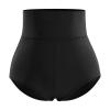 Women Sexy Yoga Hollow Out Booty Shorts High Waist Twerk Pole Dance Disco Cheeky Bottoms Workout Exercise Active Butt Lifting Sports Fitness Biker Leggings Hot Pants Festival Rave Outfit Black S view 2