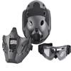 Tactical Fast Helmet Air Gun Steel Mesh Protective Mask and Goggles, for Hunting Paintball CS Game BB Gun Shooting view 3