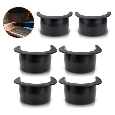 FERCAISH 6 Pcs Billiard Table Liners, Long-Lasting Plastic Pool Table Pocket Liners, Billiard Accessory Set