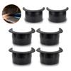 FERCAISH 6 Pcs Billiard Table Liners, Long-Lasting Plastic Pool Table Pocket Liners, Billiard Accessory Set view 1