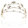FERCAISH Rhinestone Crystal Wedding Crown, Star Hair Jewelry Bridal Headpiece, Hair Accessories for Christmas/Photography/Party, Princess Rhinestone Crown for Women view 1