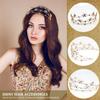 FERCAISH Rhinestone Crystal Wedding Crown, Star Hair Jewelry Bridal Headpiece, Hair Accessories for Christmas/Photography/Party, Princess Rhinestone Crown for Women view 2
