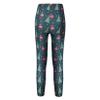 Moggemol Kids Girls Leopard Print Stitching Stretchy Leggings Gymnastics Ballet Dance Tights Sports Pants Green 6 view 2