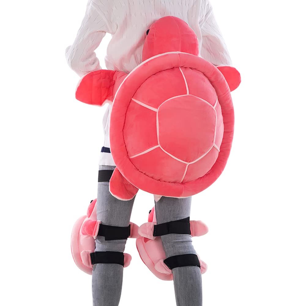 Kelendle Ski Protective Gear Set Cute 3D Knee Padded Protector Hip Protection Butt Pad for Adult Kids Tailbone Protector for Skiing Skating Snowboarding Outdoor Pink Turtle Large