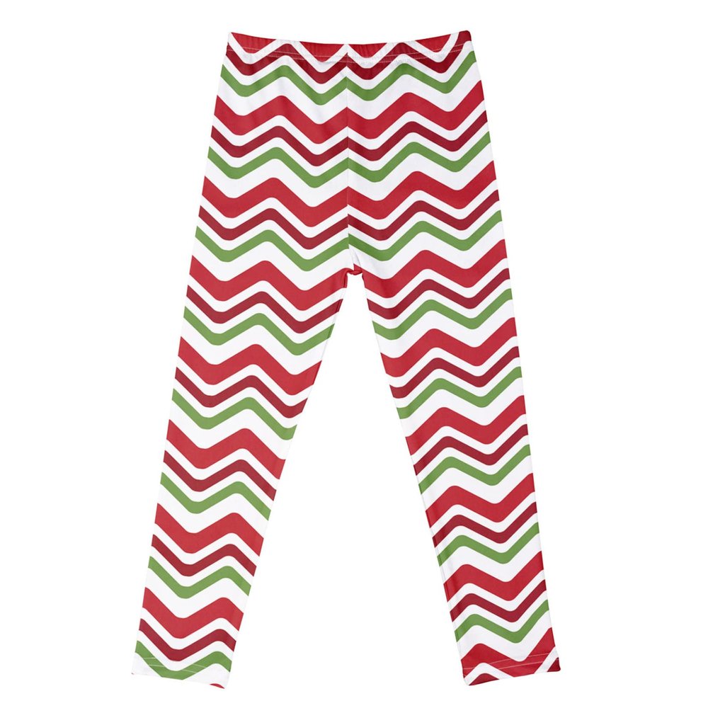 Moggemol Kids Girls Leopard Print Stitching Stretchy Leggings Gymnastics Ballet Dance Tights Sports Pants White,red 3