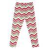 Moggemol Kids Girls Leopard Print Stitching Stretchy Leggings Gymnastics Ballet Dance Tights Sports Pants White,red 3 view 1