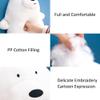 Kelendle Ski Protective Gear Set Cute 3D Knee Padded Protector Hip Protection Butt Pad for Adult Kids Tailbone Protector for Skiing Skating Snowboarding Outdoor Winter White Bear Small view 4
