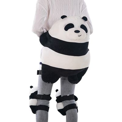 Kelendle Ski Protective Gear Set Cute 3D Knee Padded Protector Hip Protection Butt Pad for Adult Kids Tailbone Protector for Skiing Skating Snowboarding Outdoor Winter Panda Large