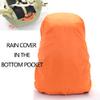 Bseash 40L Waterproof Hiking Camping Backpack with Rain Cover, Outdoor Sport Travel Daypack Rucksack for Skiing Cycling (Black) view 4