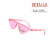 Yoela Triangle Thick Rimless Sunglasses Transparent One Piece Eyewear Colorful Glasses Party Favors view 2