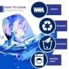 Civaner 8 Pieces Ski Snowboard Goggle Cover Microfiber Ski Goggle Protector Snow Sports Cover Sleeve Lens Scratch Dust Protection for Outdoor Activities Travel Storage Accessories view 2