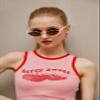 FEISEDY Fashion Small Cat Eye Sunglasses for Women Retro Trendy Cool Sun Glasses B2864 view 3