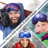 Civaner Ski Snowboard Goggle Cover Sleeve, Goggle Cover Microfiber Protective Lens Scratch Dust Protection for Travel Apres (Night Sky, 6 Pieces) view 4