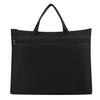 Canvas Document Bag with Handle Zipper File Bag Handle Business Briefcase Bag A4 File Organizer Organizer Handbag Briefcase view 1