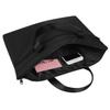 Canvas Document Bag with Handle Zipper File Bag Handle Business Briefcase Bag A4 File Organizer Organizer Handbag Briefcase view 3