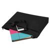 Canvas Document Bag with Handle Zipper File Bag Handle Business Briefcase Bag A4 File Organizer Organizer Handbag Briefcase view 4