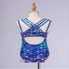 Daenrui Kids Girls Printed Sleeveless Ballet Dance Costume Gymnastics Leotard Athletic Unitards Activewear Fish Scales 16 Years view 4