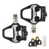 ROCKBROS Road Bike Pedals Lightweight Clipless Bicycle Pedals with Cleats Set Compatible with SPD-SL System view 1