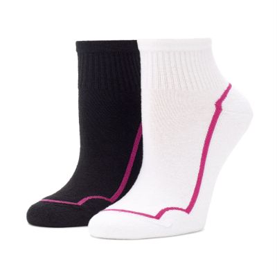 Eco Sport Quarter Top Sock 2 Pair Pack