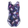 Daenrui Kids Girls Metallic Sleeveless Open Back Gymnastics Ballet Dance Leotard Athletic Bodysuit Pegasus Black 10-12 Years view 1