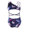 Daenrui Kids Girls Metallic Sleeveless Open Back Gymnastics Ballet Dance Leotard Athletic Bodysuit Pegasus Black 10-12 Years view 2