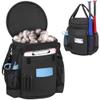 DSLEAF Baseball Bucket Bag for 6 Gallon Bucket, Softball Bucket Cover Organizer with Multi Pocket for Bat, Gloves, Scoreboards and Other Accessories, Bag only view 1