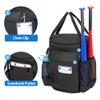 DSLEAF Baseball Bucket Bag for 6 Gallon Bucket, Softball Bucket Cover Organizer with Multi Pocket for Bat, Gloves, Scoreboards and Other Accessories, Bag only view 3