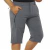 33,000ft Men's Hiking Golf Capri Pants 3/4 Cargo Quick Dry Lightweight Stretch Below Knee Shorts Pants Travel Casual Gray view 2