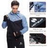 HOTSUIT Sauna Suit for Men Sweat Sauna Jacket Pant Gym Workout Sweat Suits, Blue, 2XL view 2
