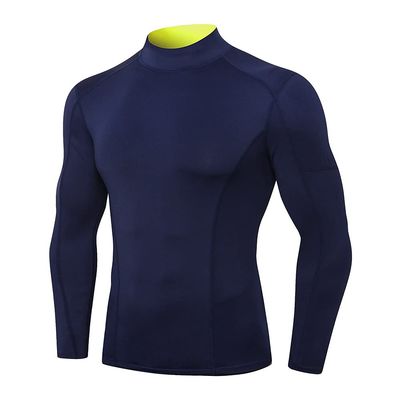 Men's Compression Shirts Long Sleeve Athletic Workout Tops Gym Undershirts Active Sports Baselayers