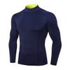 Men's Compression Shirts Long Sleeve Athletic Workout Tops Gym Undershirts Active Sports Baselayers view 1