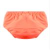 Moily Baby Girls Boys Swim Diapers Bloomer Button-up Washable Toddler Swimming Trunks Shorts Orange 9-12 Months view 2
