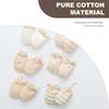 ABOOFAN 3 Pairs Baby Anti Scratching Gloves Mesh Newborn Protection Face Cotton Scratch Mittens No Scratch Mitts for Newborn Infant Baby view 2