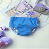 Moily Baby Girls Boys Swim Diapers Bloomer Button-up Washable Toddler Swimming Trunks Shorts Blue 9-12 Months view 3